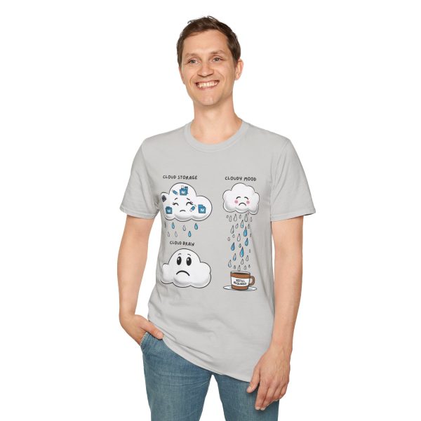 Cloudy 2 Unisex Softstyle T-Shirt - Image 6