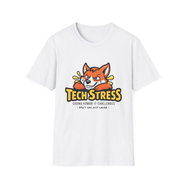 Tech Stress Unisex Softstyle T-Shirt