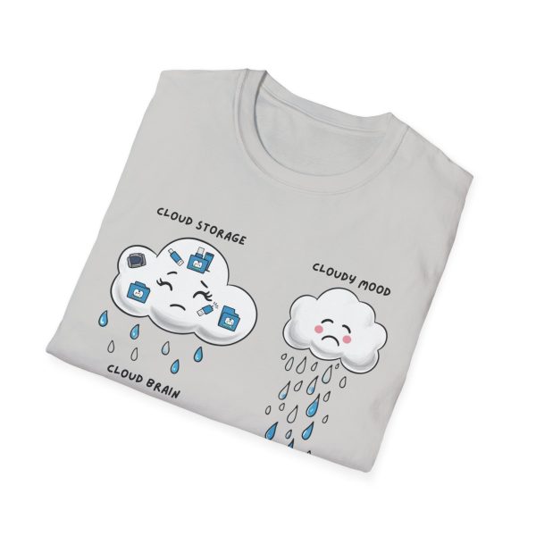 Cloudy 2 Unisex Softstyle T-Shirt - Image 5